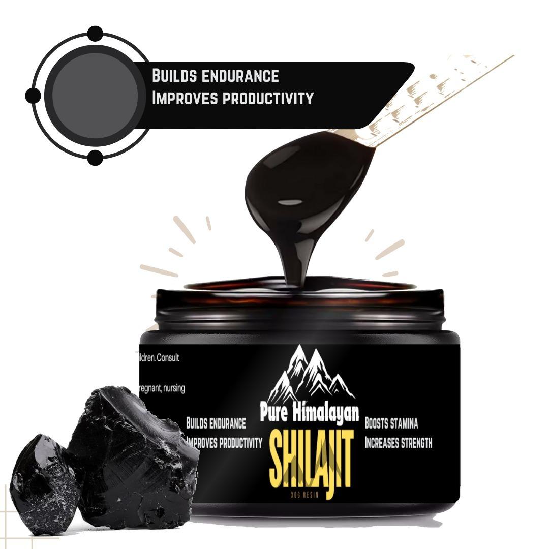 Pure Shilajit Resin, Original Himalayan Shilajit 30g - Gold Grade 100% Pure