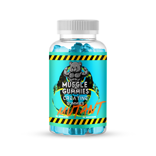 MUTANT Strong Muscle Gummies 6000mg Creatine