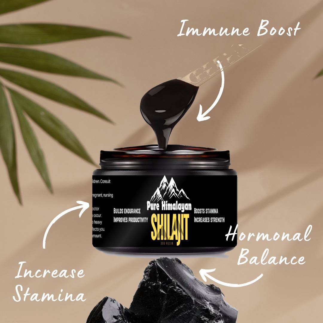 Pure Shilajit Resin, Original Himalayan Shilajit 30g - Gold Grade 100% Pure