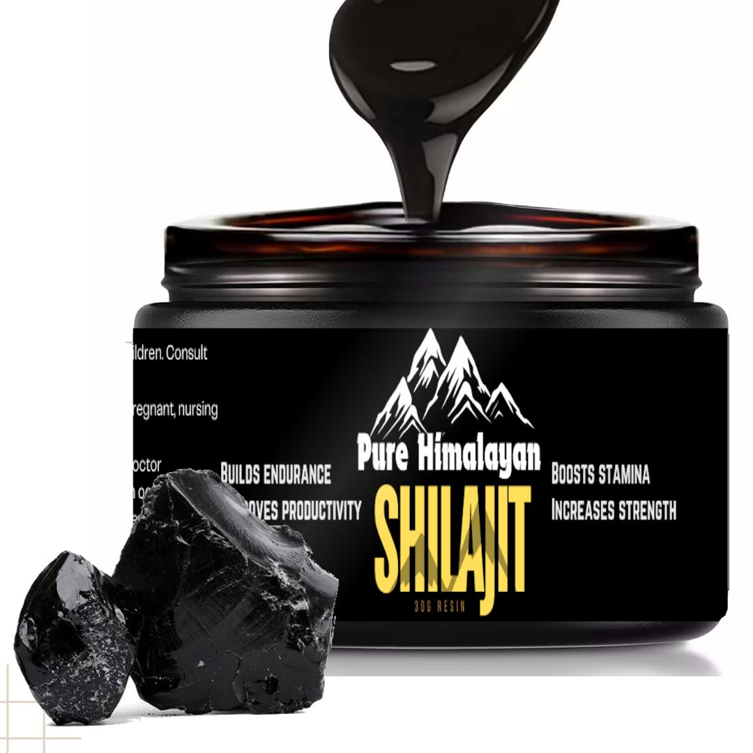 Pure Shilajit Resin, Original Himalayan Shilajit 30g - Gold Grade 100% Pure