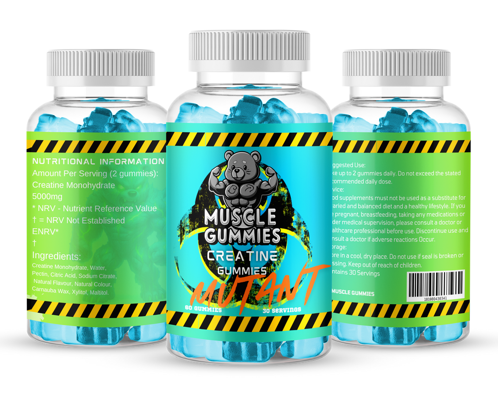 MUTANT Strong Muscle Gummies 6000mg Creatine