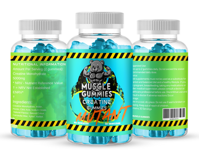 MUTANT Strong Muscle Gummies 6000mg Creatine
